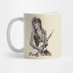 Retro Vintage Aesthetic - Randy Rhoads Mug